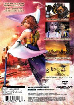 Final Fantasy X - Sony PlayStation 2 (PS2) (Square - 1) video game collectible [Barcode 662248903668] - Main Image 2