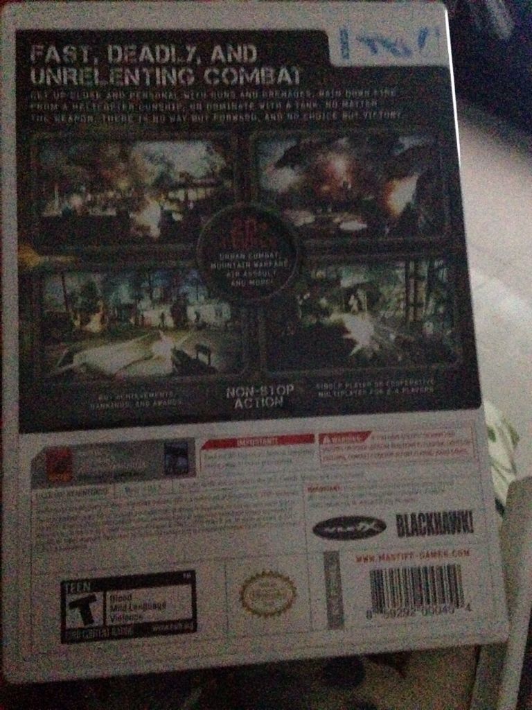 Heavy Fire: Afghanistan - Nintendo Wii video game collectible - Main Image 2