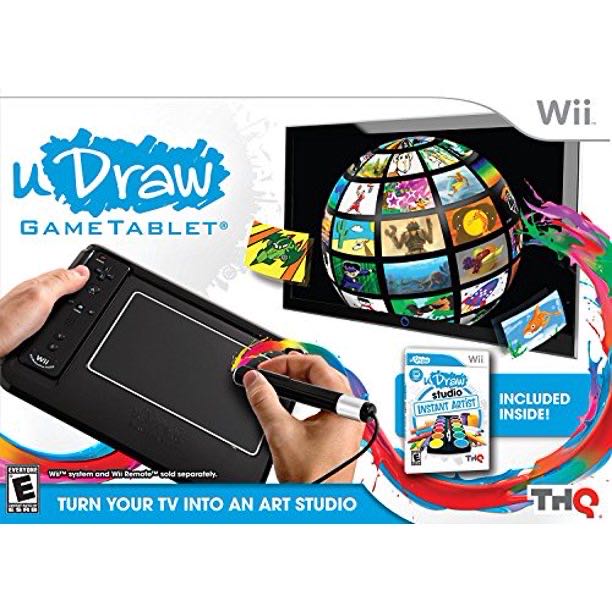 uDraw Studio Instant Artist - Nintendo Wii (THQ - 1) video game collectible [Barcode 785138305356] - Main Image 3