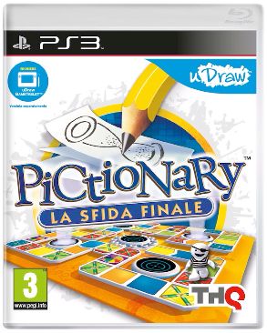 uDraw: Pictionary U Draw - Sony PlayStation 3 (PS3) (THQ - 1-4) video game collectible [Barcode 752919993590] - Main Image 1