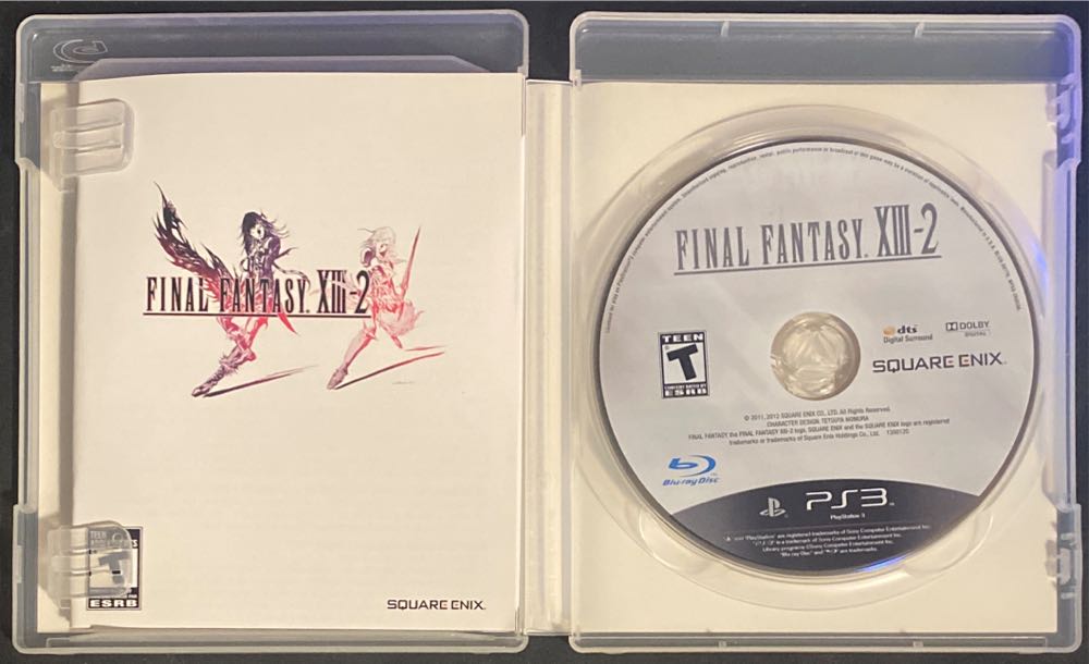 Final Fantasy XIII-2 - Sony PlayStation 3 (PS3) (Square Enix - 1) video game collectible [Barcode 662248911144] - Main Image 3