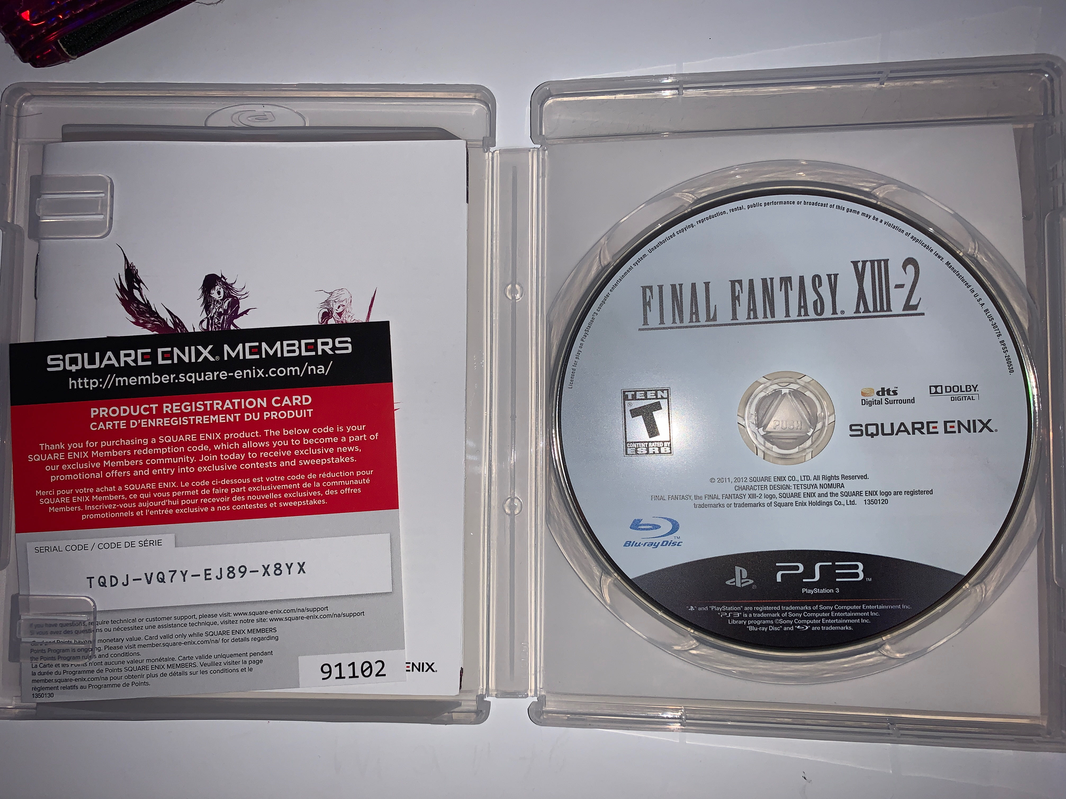 Final Fantasy XIII-2 - Sony PlayStation 3 (PS3) (Square Enix - 1) video game collectible [Barcode 662248911274] - Main Image 3