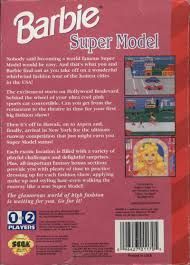 Barbie: Super Model - Sega Genesis (Mega Drive) (Hi-Tech Expressions - 1) video game collectible [Barcode 096427011705] - Main Image 2