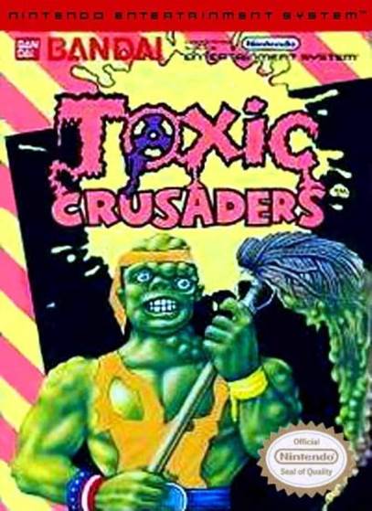 Toxic Crusaders - Nintendo Entertainment System (NES) video game collectible - Main Image 1