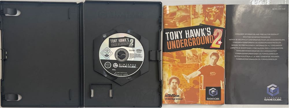 Tony Hawk’s Underground 2 - Nintendo GameCube (Activision - 1-2) video game collectible [Barcode 5030917025754] - Main Image 3
