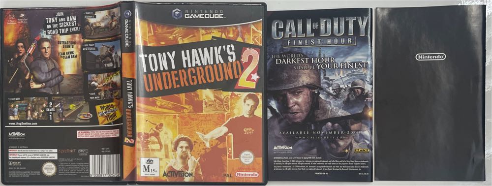 Tony Hawk’s Underground 2 - Nintendo GameCube (Activision - 1-2) video game collectible [Barcode 5030917025754] - Main Image 4