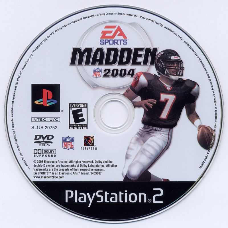 Madden NFL 2004 - Sony PlayStation 2 (PS2) (Electronic Arts - 1) video game collectible [Barcode 5030931034367] - Main Image 3