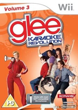 Glee: Karaoke Revolution Volume 3 - Nintendo Wii video game collectible [Barcode 083717401322] - Main Image 1