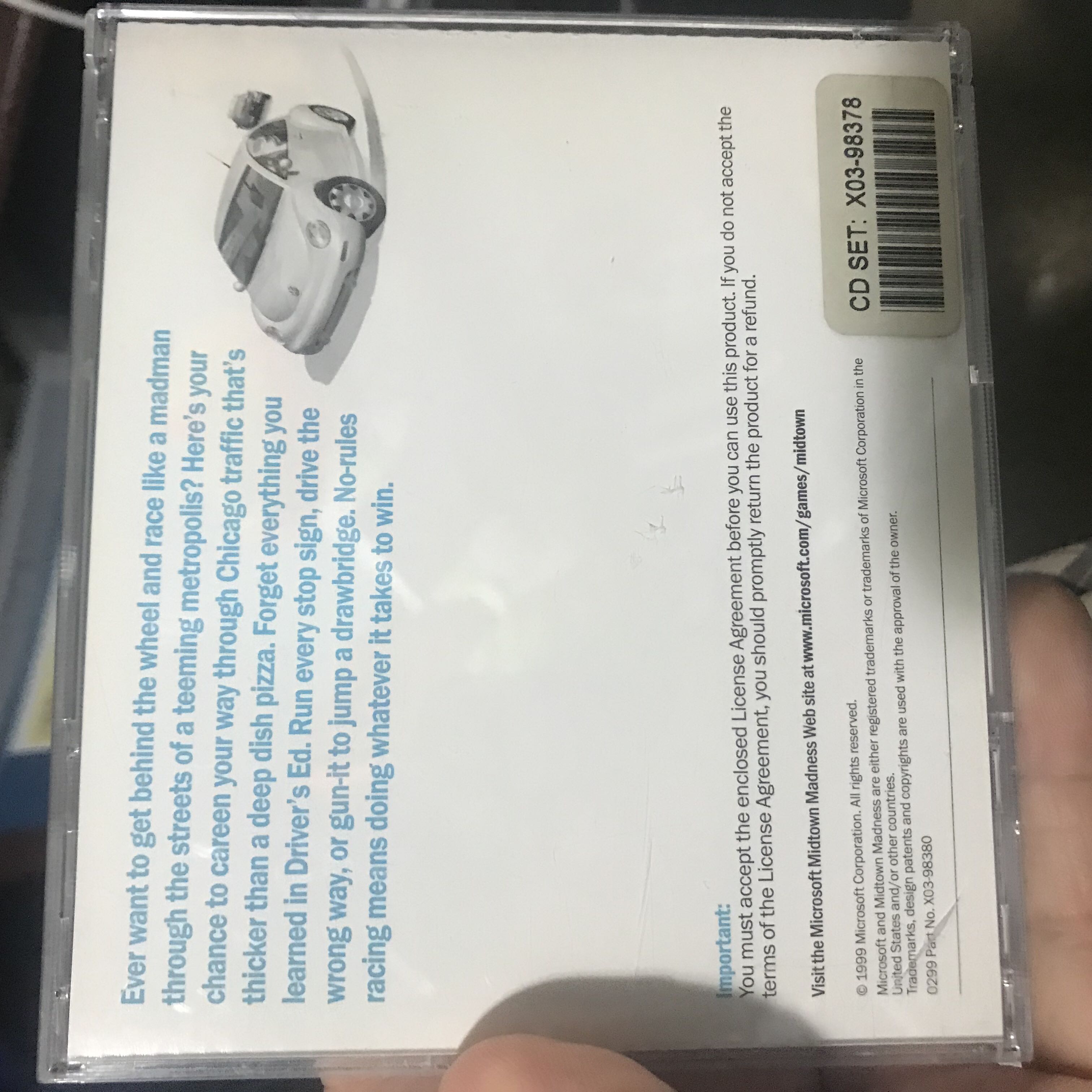 Midtown Madness - PC (Microsft Studios - 1) video game collectible [Barcode 3307210126009] - Main Image 2