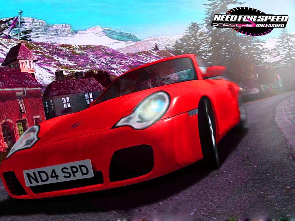 Need For Speed: Porsche Unleashed - Sony PlayStation (EA - 2) video game collectible - Main Image 3