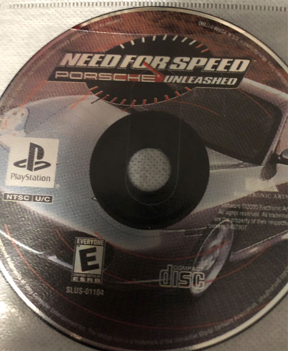 Need For Speed: Porsche Unleashed - Sony PlayStation (EA - 2) video game collectible - Main Image 4