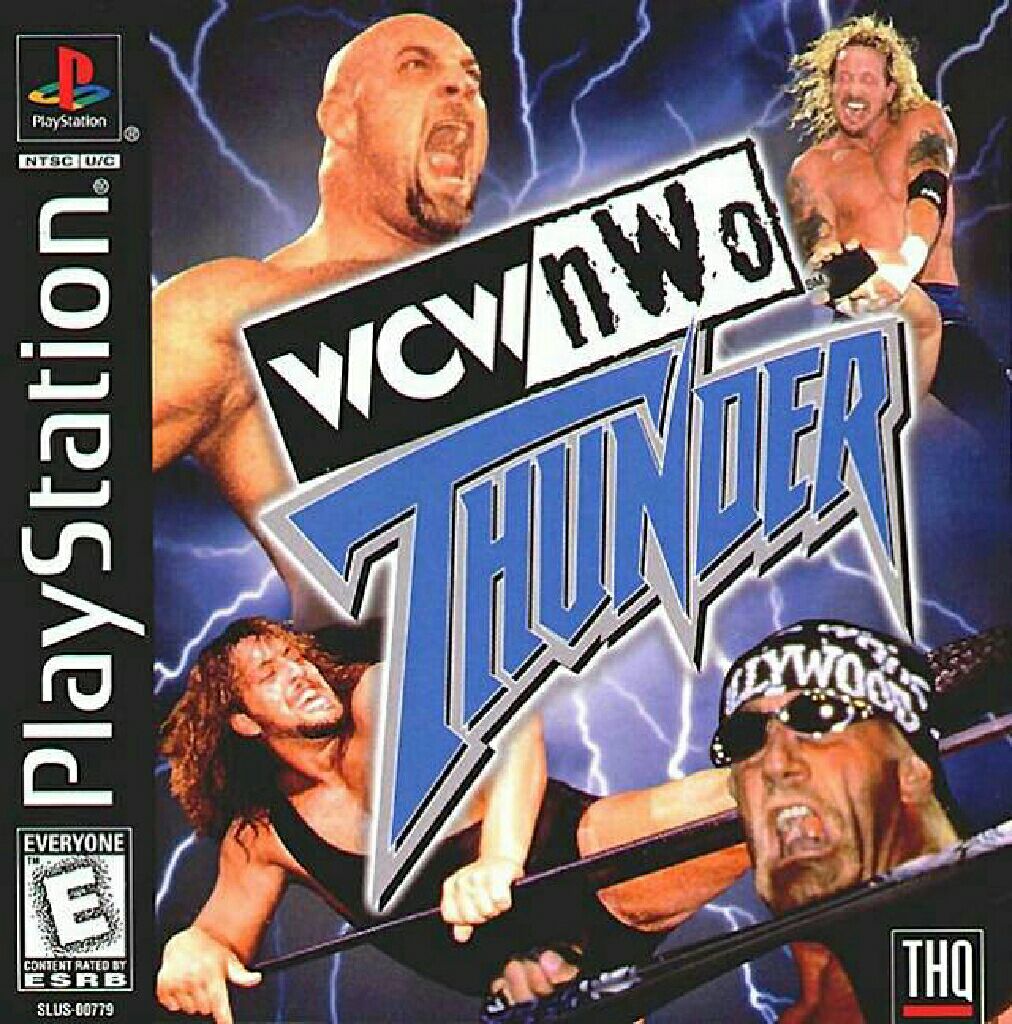 WCW/NWO: Thunder - Sony PlayStation (THQ - 4) video game collectible - Main Image 2