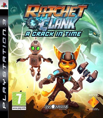 Ratchet and Clank: A Crack in Time - Sony PlayStation 3 (PS3) (Sony Computer Entertainment - 1) video game collectible [Barcode 9900016043668] - Main Image 1