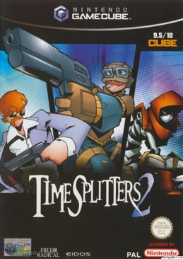 TimeSplitters 2 - Nintendo GameCube (Eidos Interactive - 1-4) video game collectible [Barcode 5032921017428] - Main Image 1