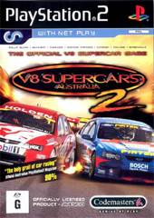 V8 Supercars Australia 2 - Sony PlayStation 2 (PS2) (Codemasters - 1-2) video game collectible [Barcode 5024866327694] - Main Image 1