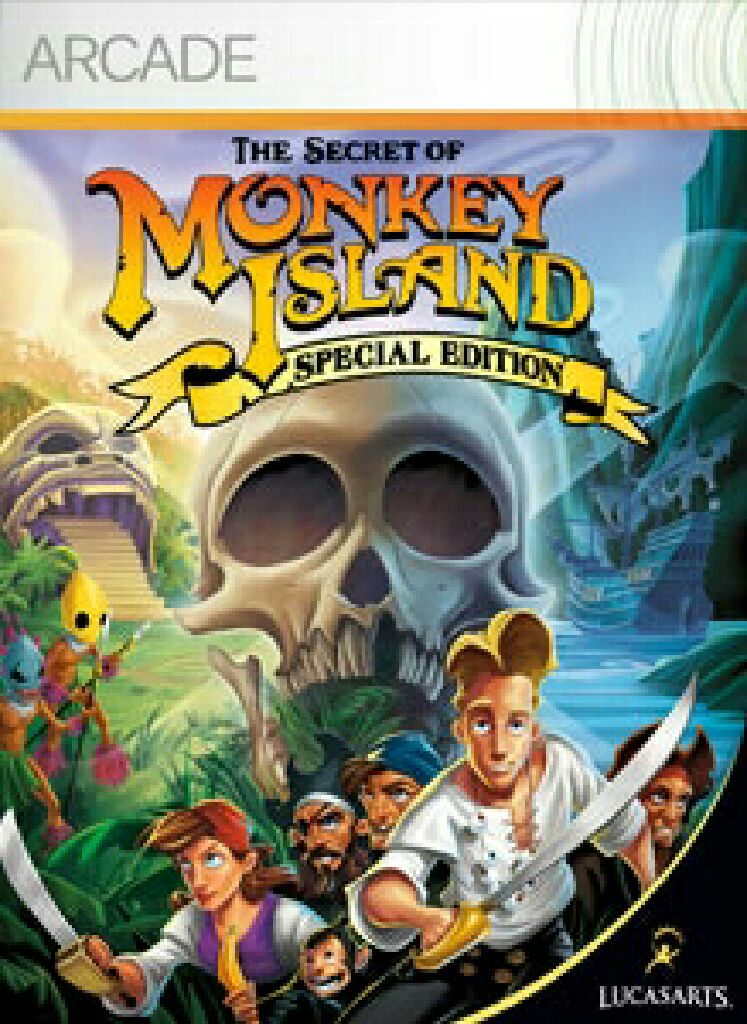 The Secret of Monkey Island - Special Edition - Microsoft Xbox 360 (LucasArts Entertainment) video game collectible - Main Image 1