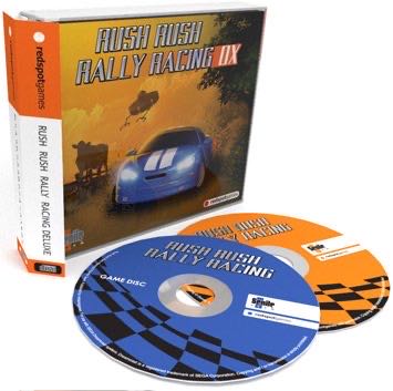 Rush Rush Rally Racing DX [Nighttime Edition] - Sega Dreamcast (redspotgames - 1-4) video game collectible - Main Image 3