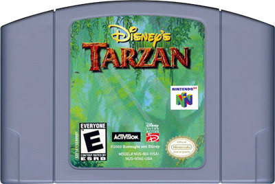 Disney’s Tarzan - Nintendo 64 (N64) (Activision - 1) video game collectible [Barcode 047875109353] - Main Image 3