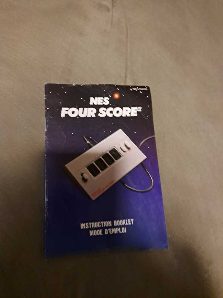 NES: Four Score - Nintendo Entertainment System (NES) video game collectible - Main Image 2