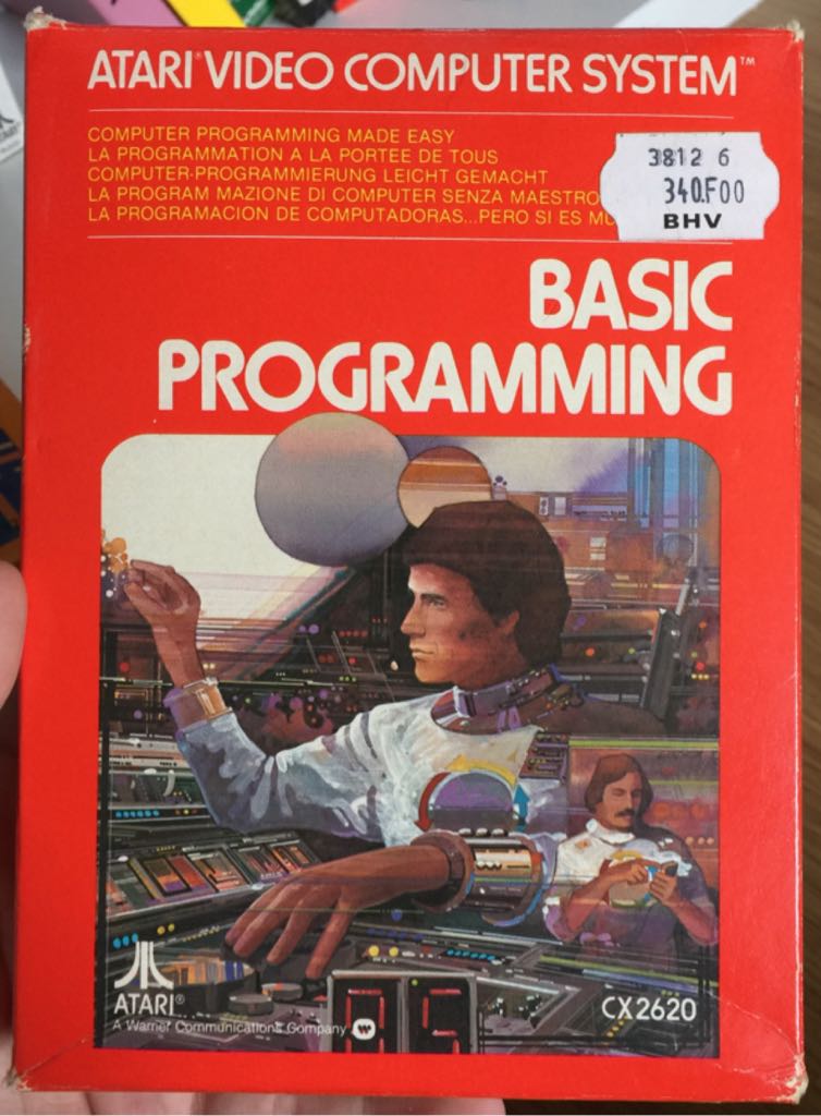 Basic Programming - Atari 2600 video game collectible - Main Image 1
