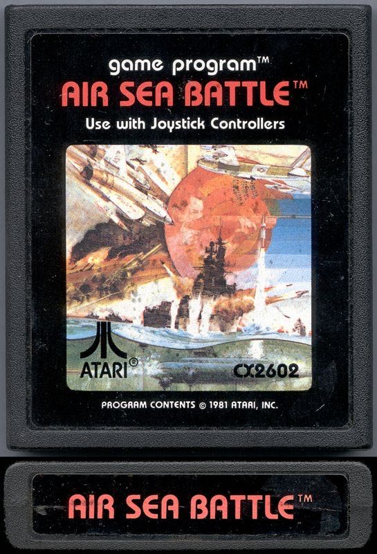 Air Sea Battle - Atari 2600 (Atari, Inc. - 2) video game collectible - Main Image 3