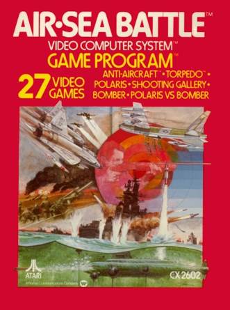 Air Sea Battle - Atari 2600 video game collectible - Main Image 1