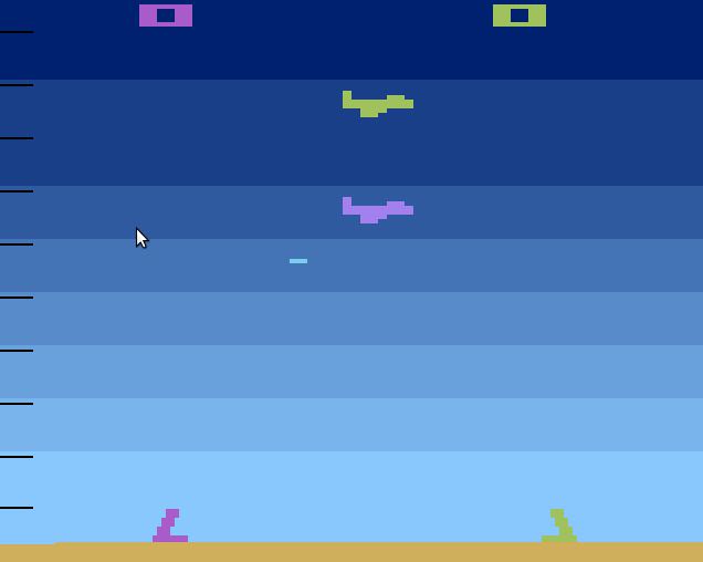 Air Sea Battle - Atari 2600 video game collectible - Main Image 2