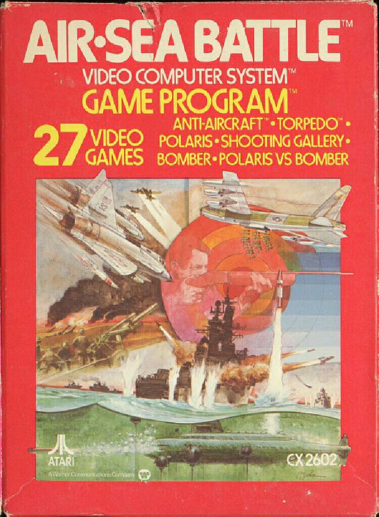 Air Sea Battle - Atari 2600 video game collectible - Main Image 1