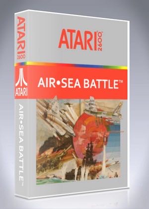 Air-Sea Battle - Atari 2600 (Atari, Inc. - 1-2) video game collectible - Main Image 3