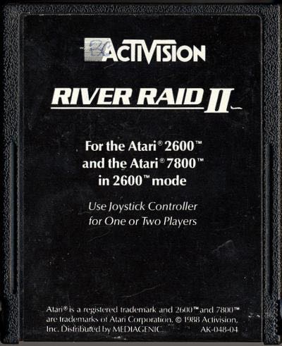 River Raid II - Atari 2600 (Activision - 2) video game collectible [Barcode 5018064460604] - Main Image 2