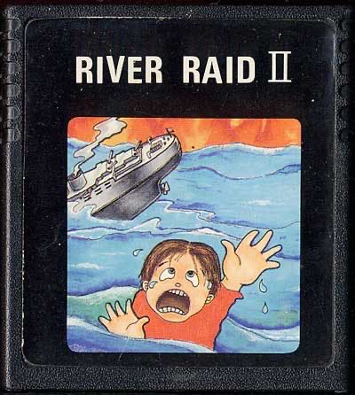 River Raid II - Atari 2600 (Activision) video game collectible - Main Image 3