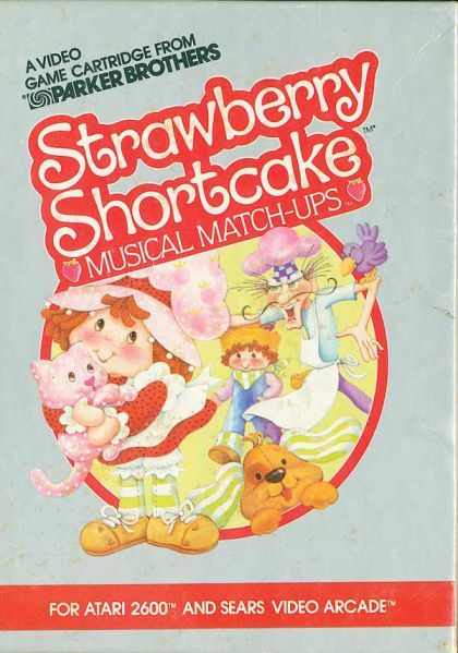 Strawberry Shortcake: Musical Match-Ups - Atari 2600 (Parker Brothers) video game collectible - Main Image 1