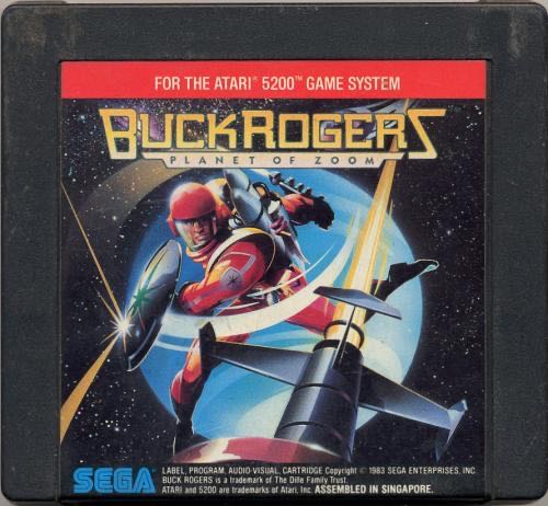 Buck Rogers: Planet Of Zoom - Atari 5200 (Sega - 1) video game collectible - Main Image 3