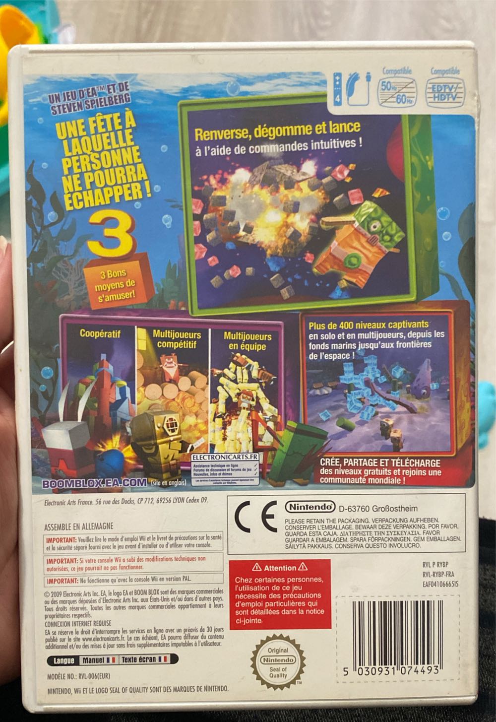 Boom Blox: Smash Party - Nintendo Wii video game collectible [Barcode 5030931074493] - Main Image 2