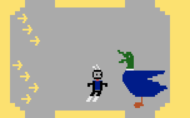 Duck Attack (HOMEBREW) - Atari 2600 (HOMEBREW-AtariAge) video game collectible - Main Image 4