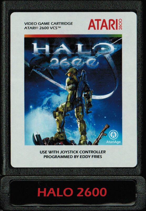 Halo 2600 - Atari 2600 (AtariAge - 1) video game collectible - Main Image 2