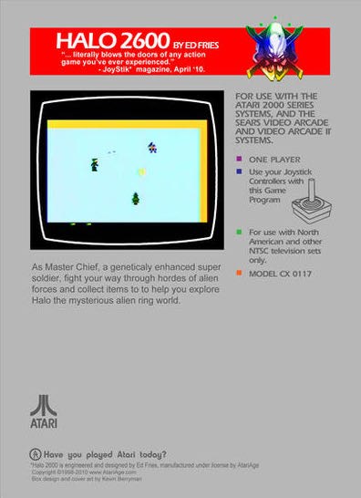 Halo 2600 - Atari 2600 (AtariAge - 1) video game collectible - Main Image 3