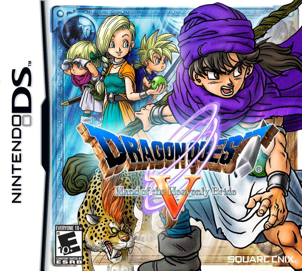 Dragon Quest V: Hand of the Heavenly Bride - Nintendo DS video game collectible - Main Image 1