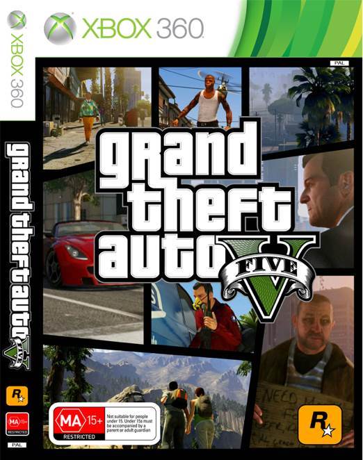 GTA V - Sony PlayStation 3 (PS3) (4) video game collectible - Main Image 1