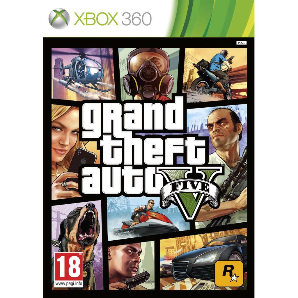 GTA V - Microsoft Xbox 360 (1) video game collectible - Main Image 1