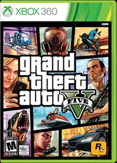 GTA V - Microsoft Xbox 360 (Rockstar North And Rockstar Leeds - 1) video game collectible - Main Image 1