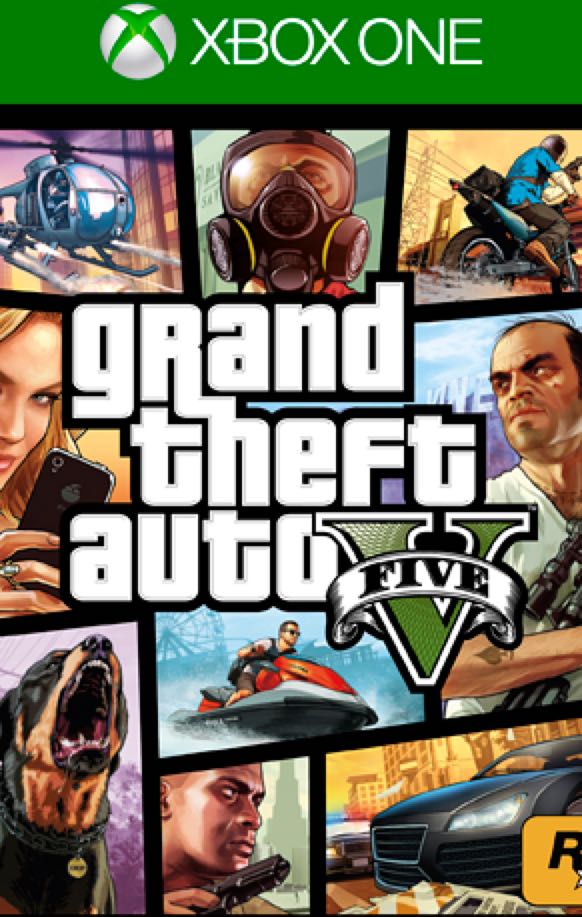 GTA V - Microsoft Xbox X / S video game collectible - Main Image 1