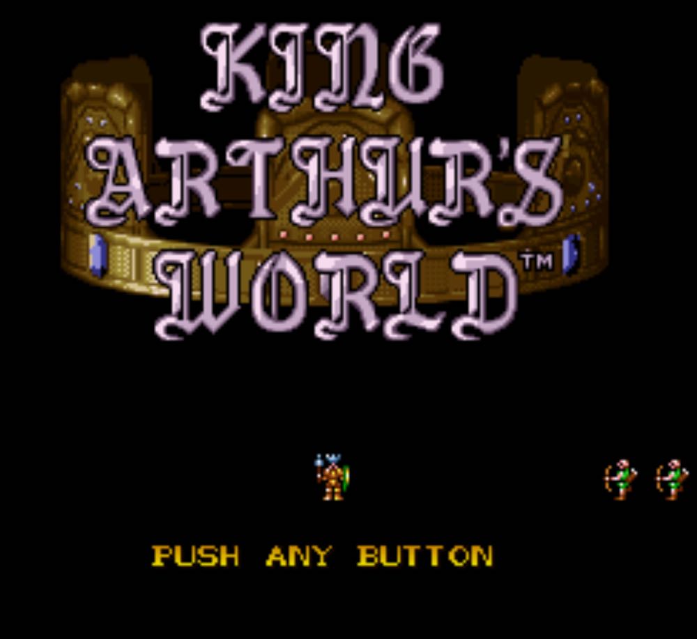 King Arthur’s World - Nintendo Super Nintendo Entertainment System (SNES) (Jaleco) video game collectible - Main Image 3