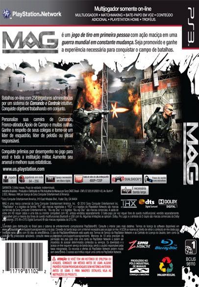 MAG - Sony PlayStation 3 (PS3) (Sony Computer Entertainment - 1) video game collectible [Barcode 711719811022] - Main Image 2