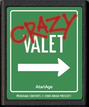 Crazy Valet - Atari 2600 (AtariAge) video game collectible - Main Image 1