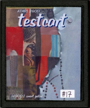 Testcart - Atari 2600 video game collectible - Main Image 1