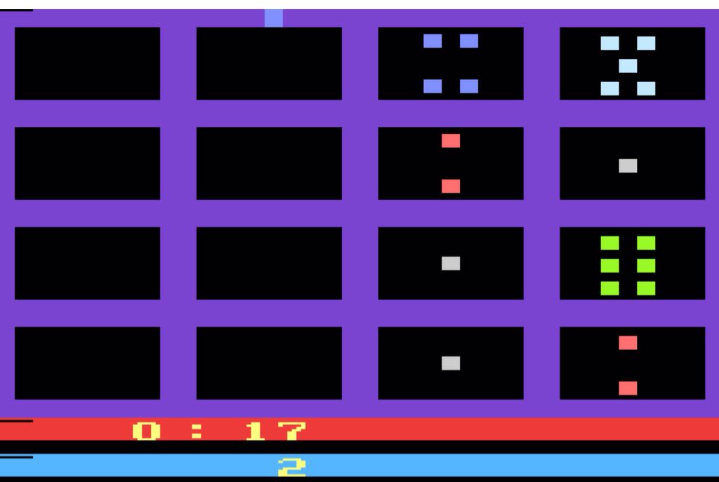 Dice Puzzle - Atari 2600 video game collectible - Main Image 2