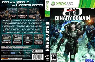 Binary Domain - Microsoft Xbox 360 video game collectible [Barcode 827307916298] - Main Image 2