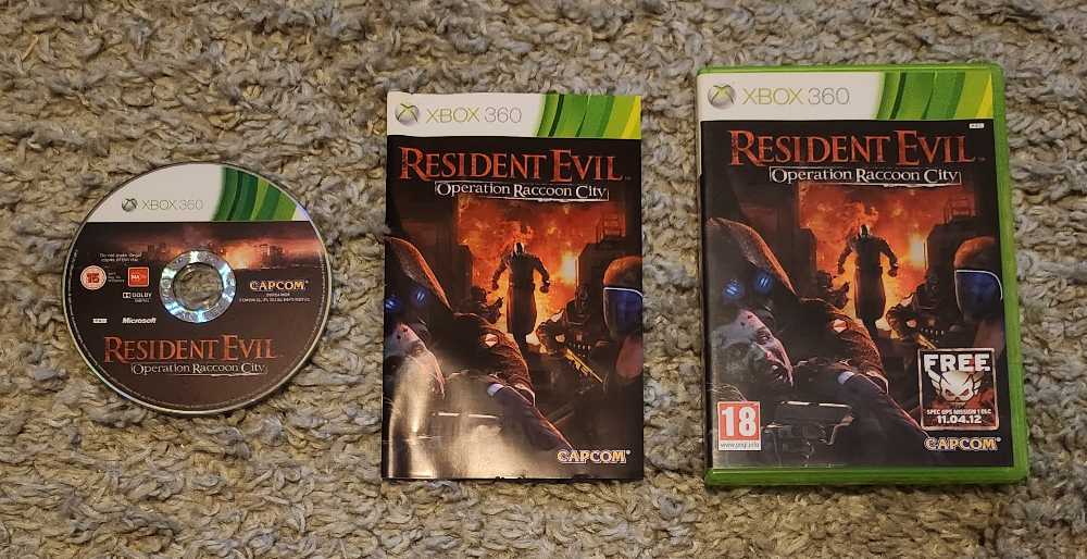 Resident Evil: Operation Raccoon City - Microsoft Xbox 360 (Capcom - 1) video game collectible - Main Image 3