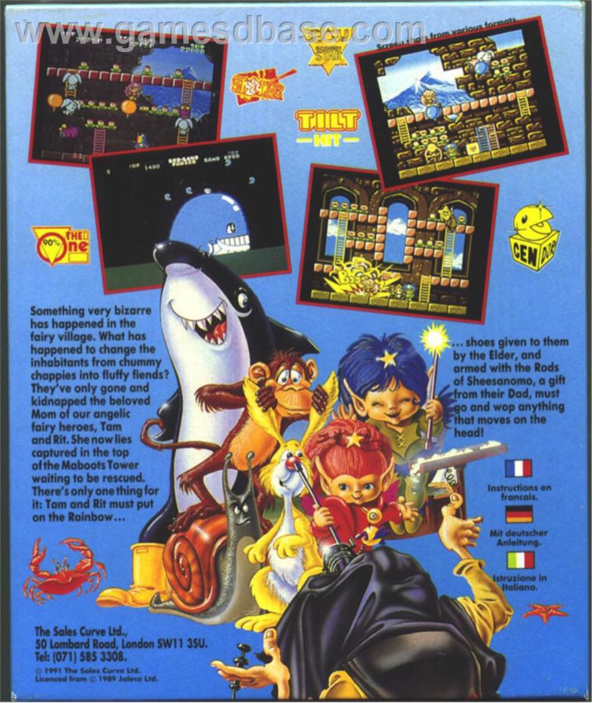 Rodland - Nintendo Entertainment System (NES) video game collectible - Main Image 2